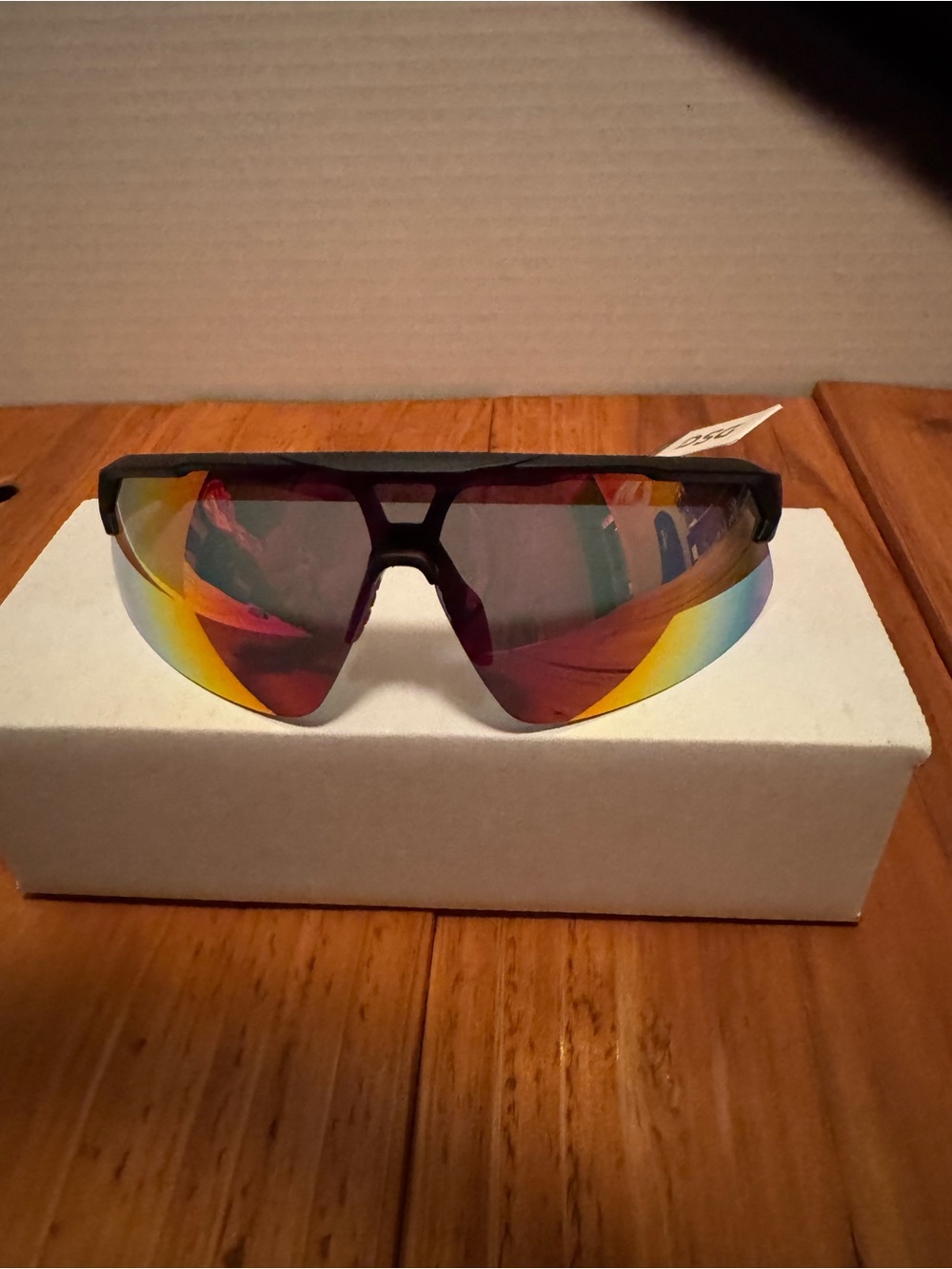 DSG Semi Rim Shield Sunglasses - Black Frame